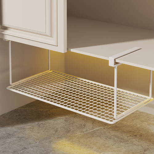 卫生间洗漱台柜下免打孔脸盆架