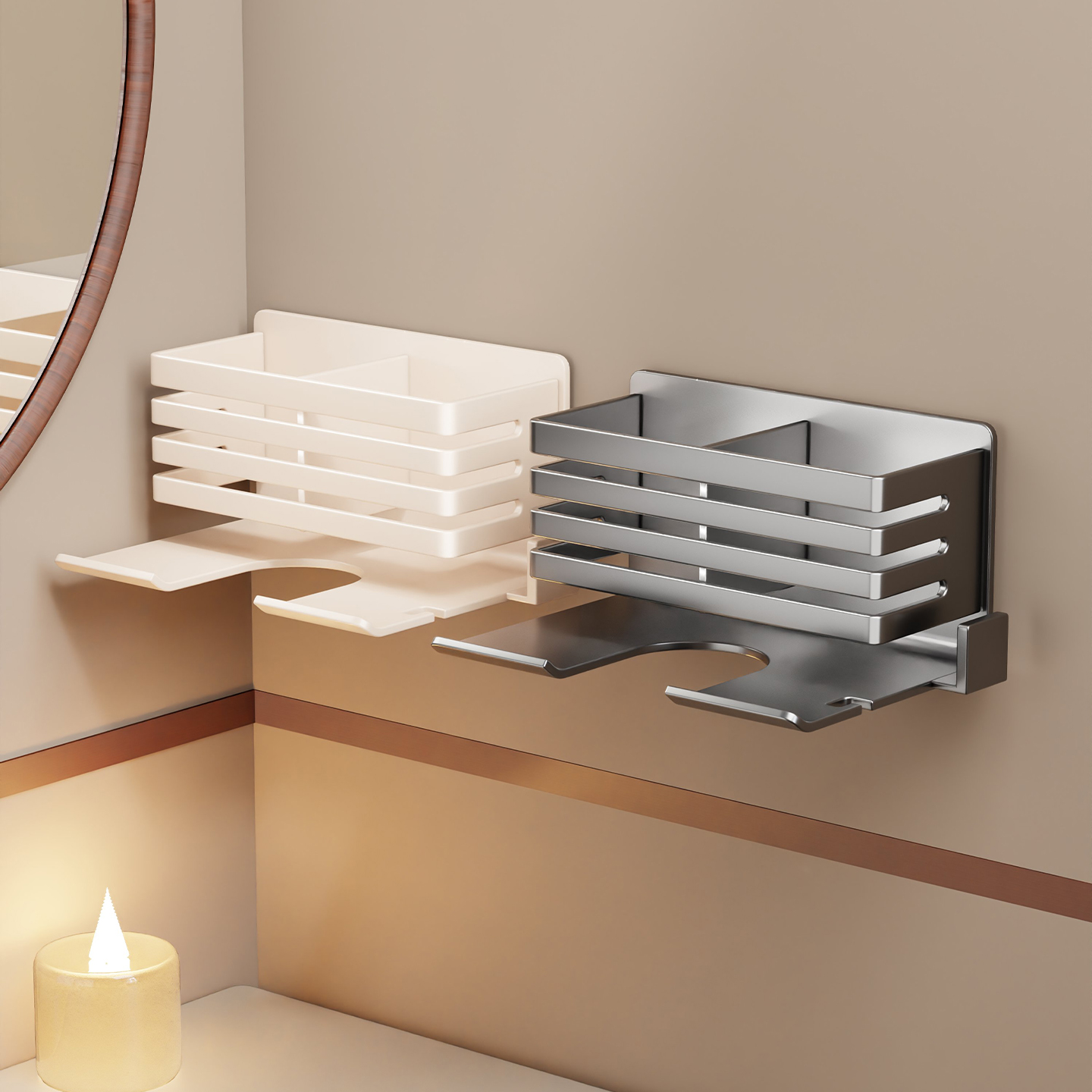 神器支架梳子牙刷收纳架