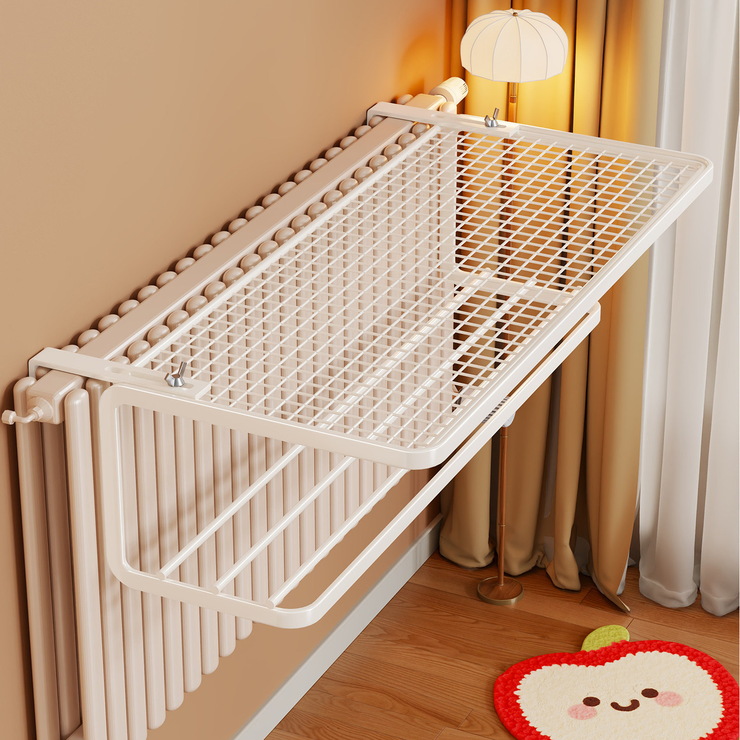 暖气片晾衣架暖气管上方双层挂衣架子通用晾衣神器晾晒鞋子置物架,住宅家具,搁板/置物架/家用陈列架,淘宝优惠券,粉丝福利购,淘宝优惠卷