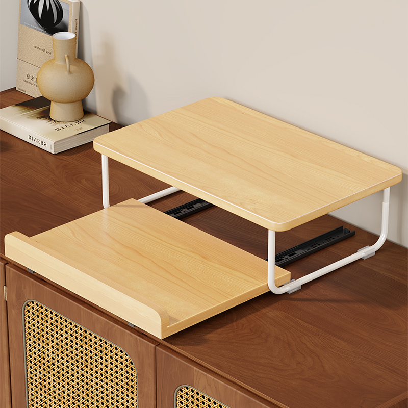 咖啡机置物架家用台面增高架茶包水杯子可抽拉式多功能收纳置物架