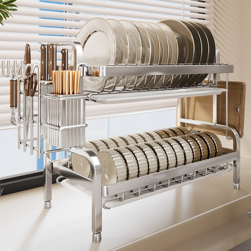 碗碟收纳架多功能厨房置物架家用