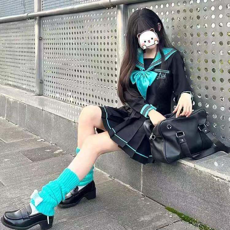 日系【青本绘】原创正版JK制服学院风基础水手服轻音少女校供套装
