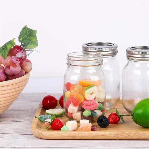 624869Wholesale 473l glass bottles fo r food gradmeca ndysto