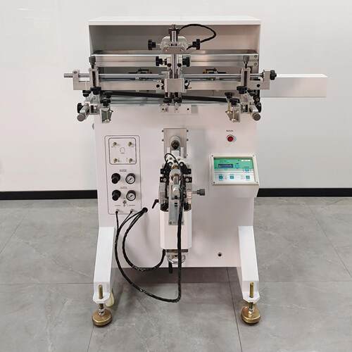 40SM0半自印动面平面丝机 杯子子TX-400SM文具玩具收纳盒曲丝网印