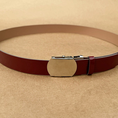 老式腰带平滑扣皮带滚轮扣带文艺表演腰带cs军训腰带外腰带内腰带