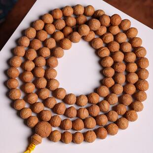原籽 2025尼泊尔高山小凤眼菩提子脖挂红皮黄皮念珠文玩108颗正品
