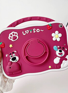 2025新款ipadair11英寸卡通硅胶保护套A2898平板电脑保护壳mini1234567平板iPad789可爱儿童软壳全包防摔10.2