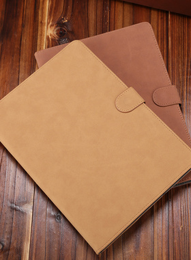 i pad air2壳 ipad23456Air1/2韩国磨砂商务皮套 mini2保护套迷你