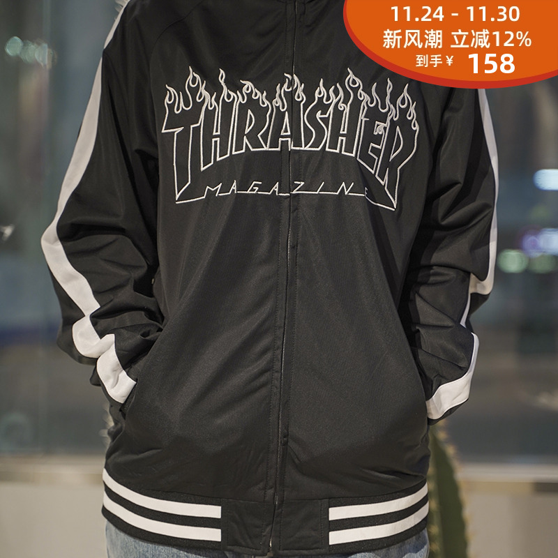 thrasherFLAMETRACK夹克