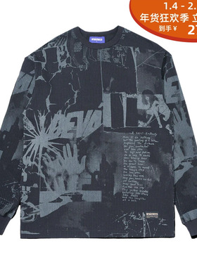 DEVA STATES 华夫格暗纹卫衣 DEVÁ STATES SWEATER MOSAIC