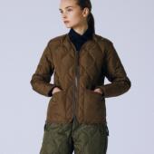 25AW MILITARY拉链V领羽绒夹克MILITARY TAION ZIP NECK DOWN