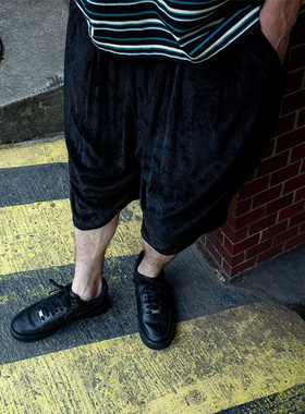 现货 潮玩艺 TIGHTBOOTH TBPR / RAYON CORD BIG SHORTS 丝绒短裤