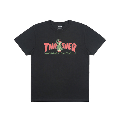 THRASHER苹果蛇LOGO短袖