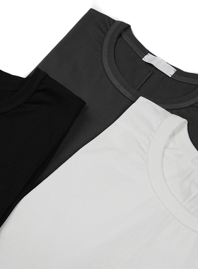 CELL AGING 后中缝线基础短袖