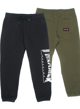 THRASHER 侧面LAGO 运动休闲束脚长裤 UNION SWEATPANTS