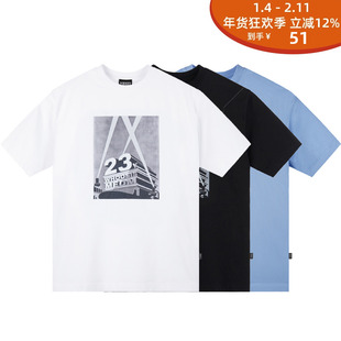 现货 潮玩艺 WHOOSIS  MEDM联名电影公司照片宽松休闲短袖