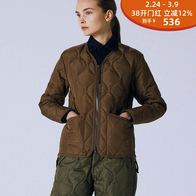 拉链V领TAION羽绒夹克