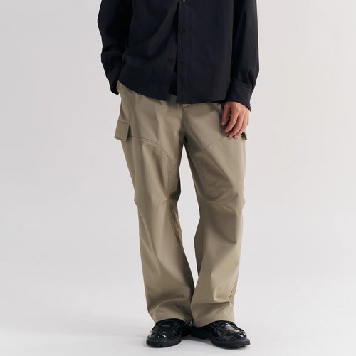 BOHRHOO梭织防风裤加绒工装裤