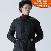 25AW DOWN MILITARY圆领纽扣羽绒夹克 NECK JKT CREW TAION