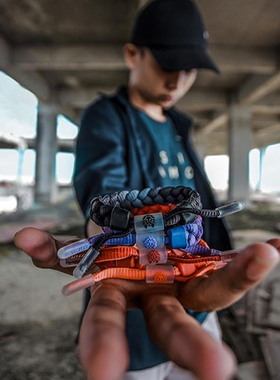 rastaclat小狮子鞋带手环现货