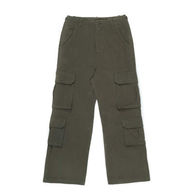 CELLAGING四袋工装阔腿裤