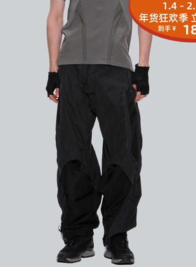 HAMCUS 24SS两色可拆解拼接长裤 VM00824-1