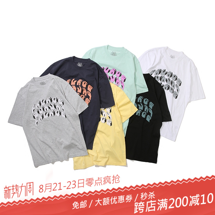 现货 潮玩艺 PALACE 18SS BUILDER T-SHIRT 积木字母印花短袖T恤