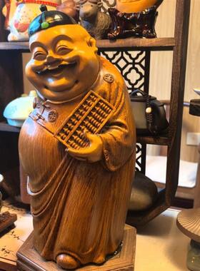 树脂地主财神招财摆件客厅送礼