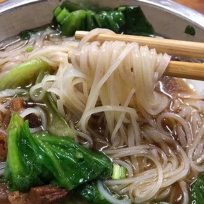 广东河源和平客家特产农家自制手工制作土扎粉米线细粉丝干货食用