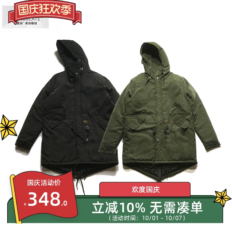 radium日系秋冬新雪丽风衣外套