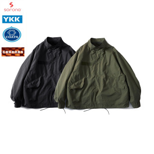 RADIUM日系复古M65水洗做旧工装 宽松夹克外套保暖棉衣男秋冬军事