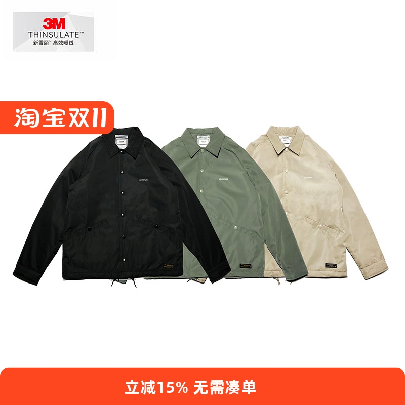radium黑色短外套新雪丽教练夹克