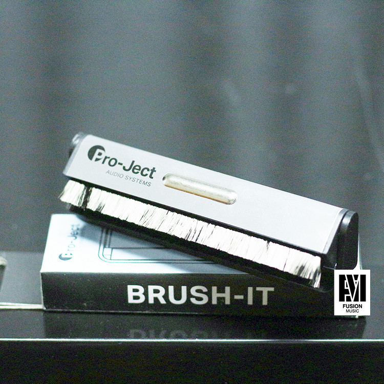 新款宝碟pro-ject黑胶唱片lp静电刷除尘扫清洁刷刷子bru