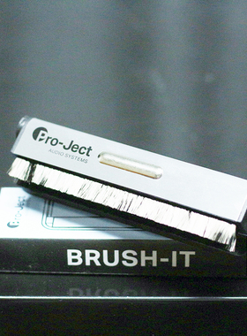 新款宝碟pro-ject黑胶唱片lp静电刷除尘扫清洁刷刷子brush it行货