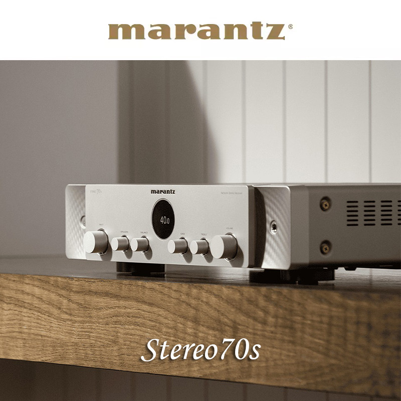 日本Marantz马兰士Stereo70S功放立体声发烧两声道AV机蓝牙全新