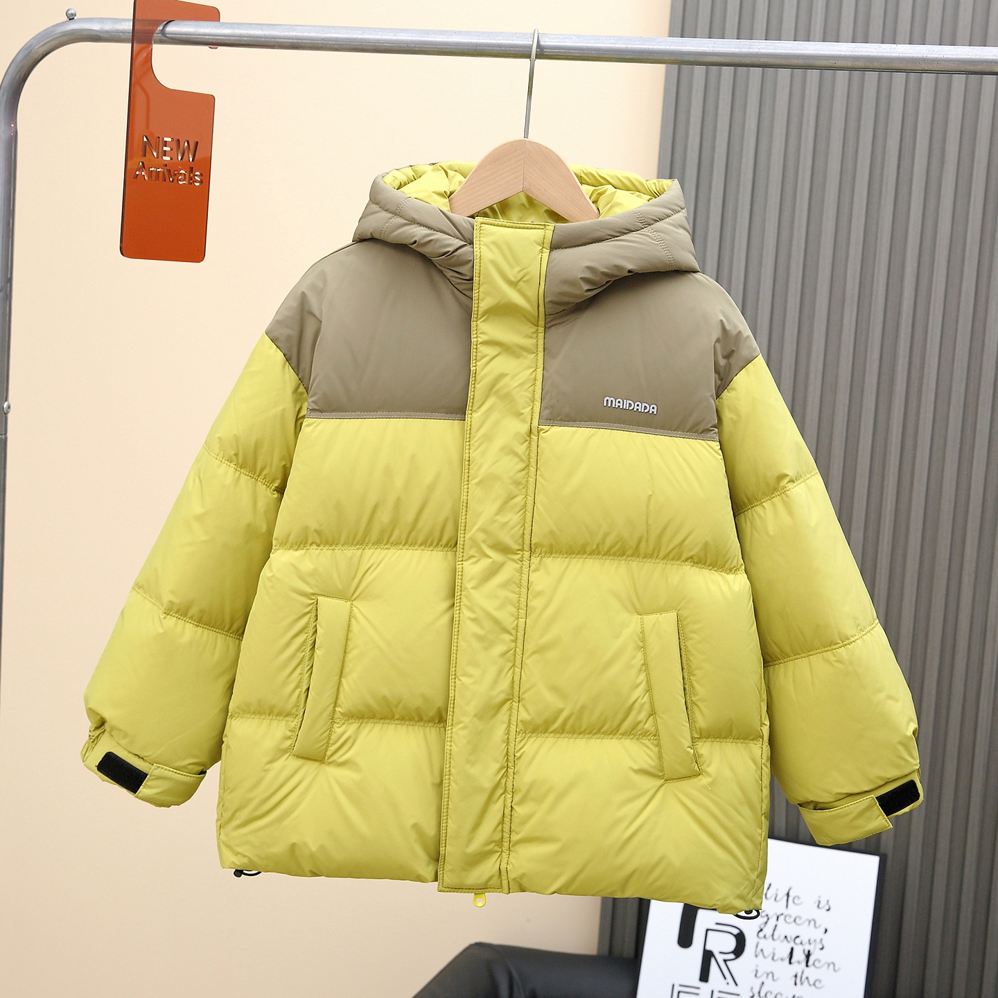 男童女童加厚面包服羽绒服