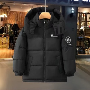 男童羽绒服2025新款冬季儿童保暖外套防风加厚男宝中大童男孩冬装