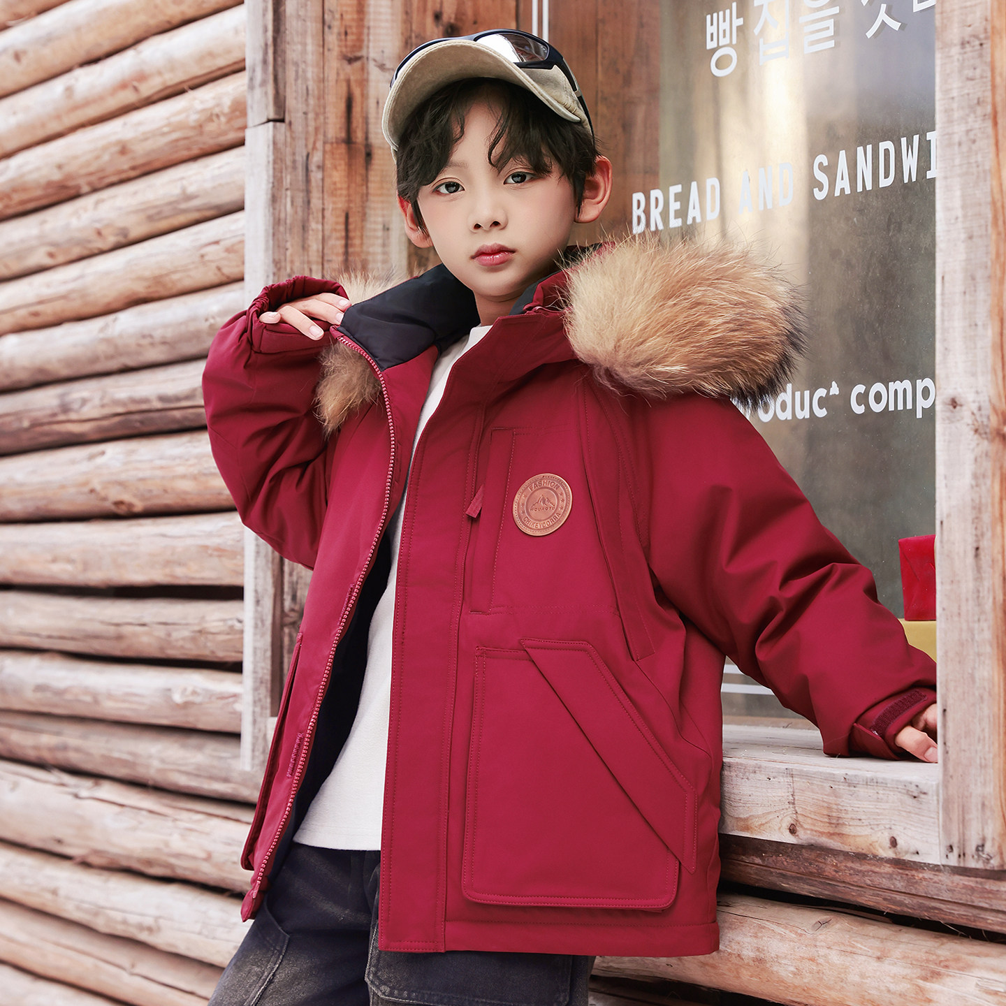 儿童羽绒服男女童2025新款洋气中长款中大童冬季加厚保暖童装外套