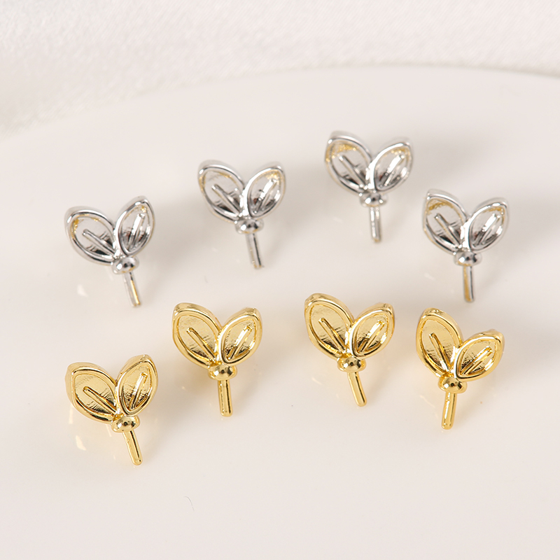 临兰铜包金镀金保色吊针站扣