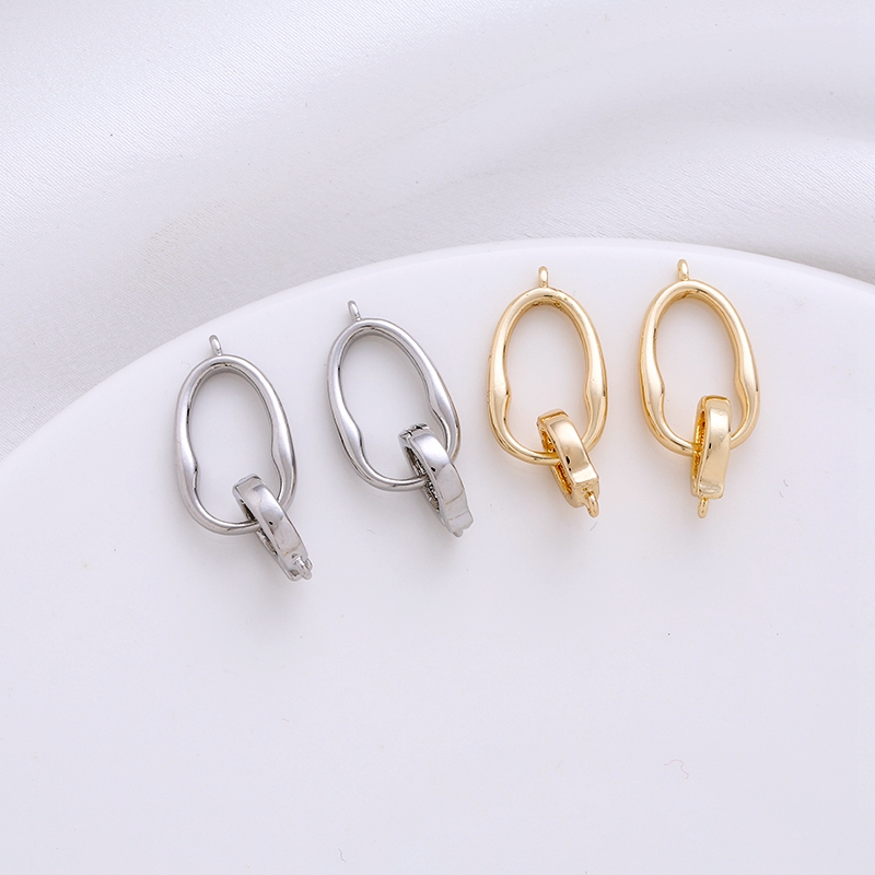 临兰铜包金镀金保色异形扣