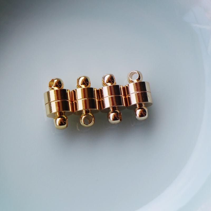 diy14k18k包金保色6mm磁铁扣