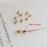 Позолоченная стальная проволка, шелковые нитки, браслет из бисера ручной работы, 14 карат, золотой цвет, «сделай сам», фиксаторы в комплекте