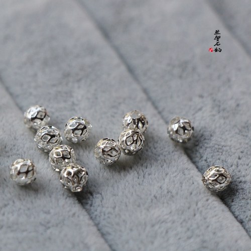 diy镂空项链半成品散珠