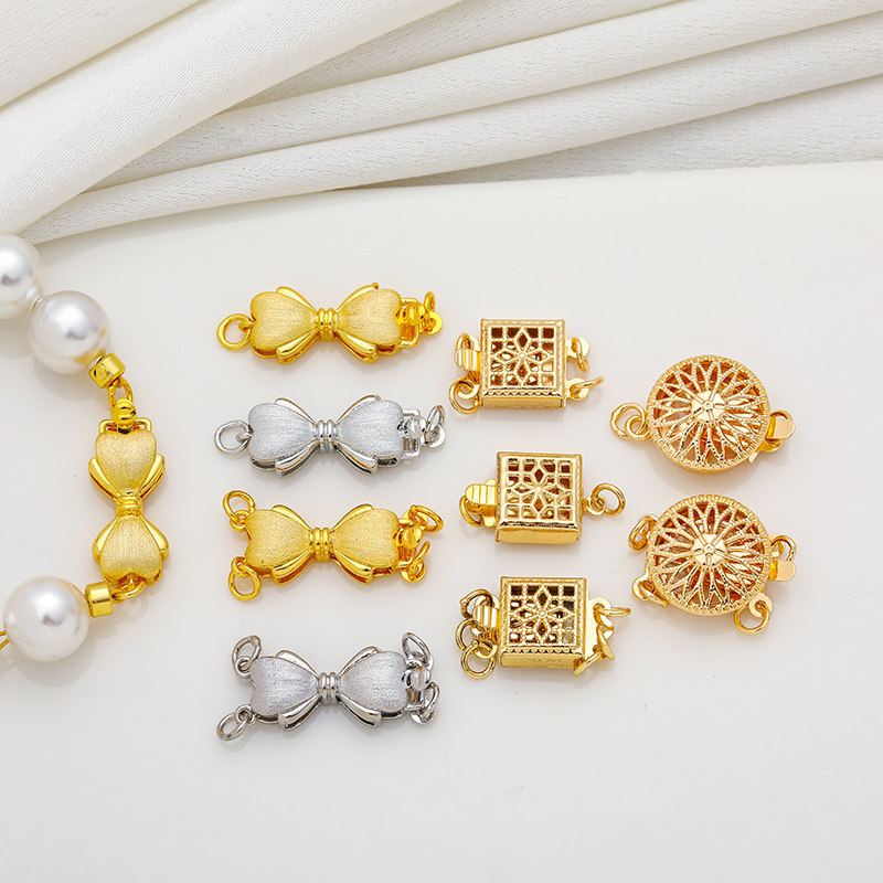 18K包金镀金镀银镂空插片扣diy材料饰品配件手工手链项链收尾扣,饰品/流行首饰/时尚饰品新,扣,淘宝优惠券,粉丝福利购,淘宝优惠卷