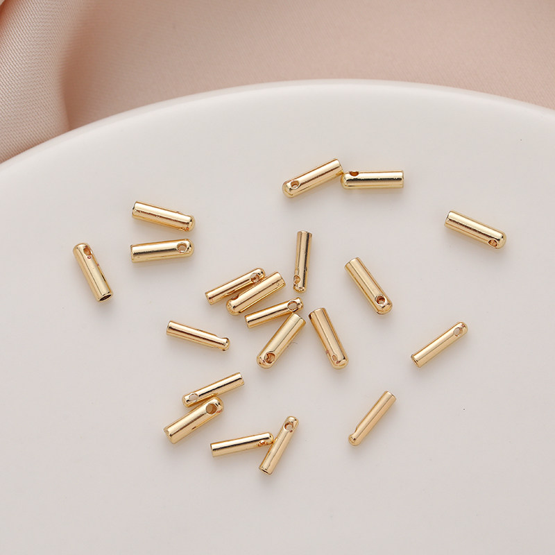 14k包金镀金保色吊钟扣蛇骨盒子链皮绳收尾扣diy手工饰品链子接口,饰品/流行首饰/时尚饰品新,扣,淘宝优惠券,粉丝福利购,淘宝优惠卷