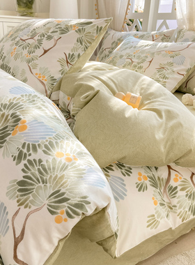 特价处理田园风A类全棉13370四件套全棉春夏水洗棉床品套件