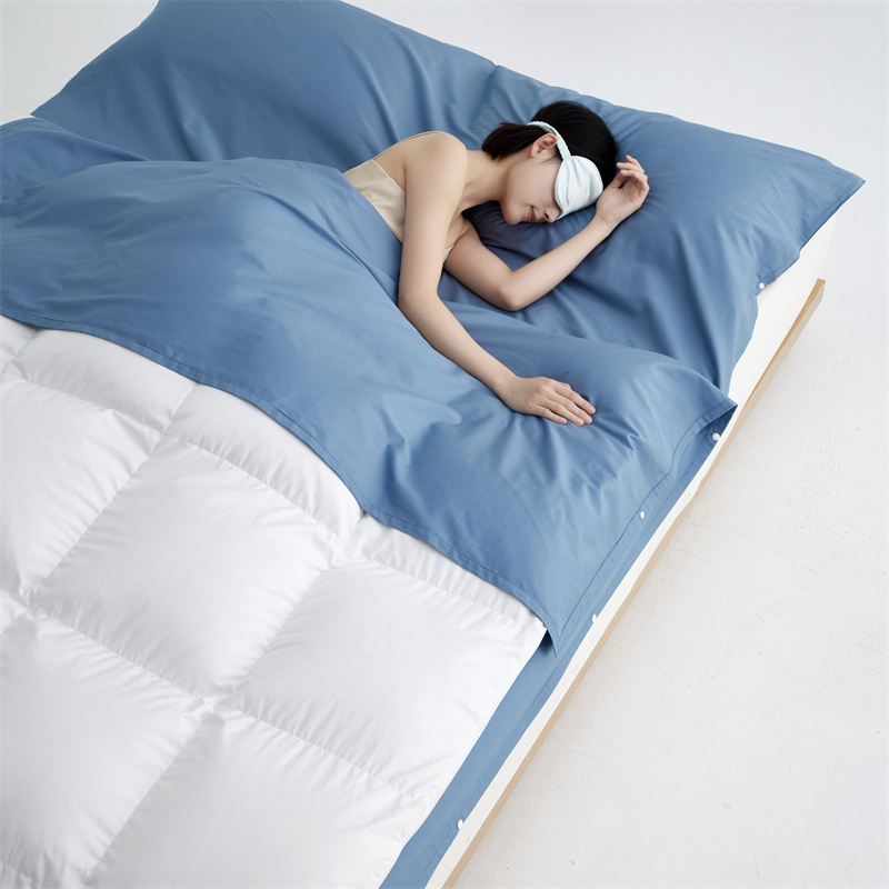 出口日本尾单 贡缎酒店隔脏睡袋旅行睡袋出差旅行床单被套便携式