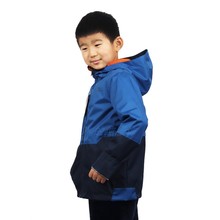 迪卡侬儿童户外冲锋童装衣登山服1