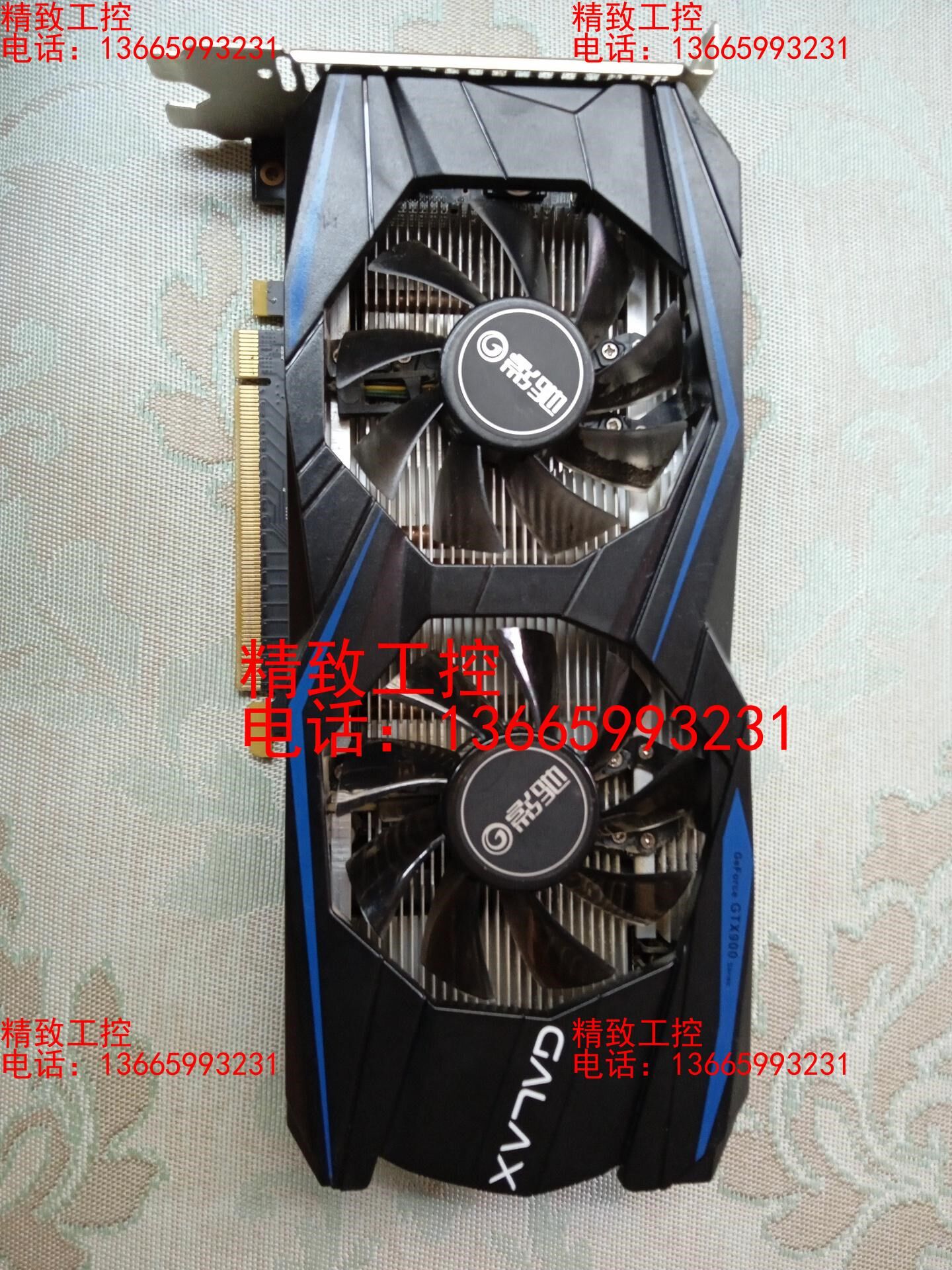 影驰虎将gtx960 虎将  2g双风扇显卡.正常使用,需6