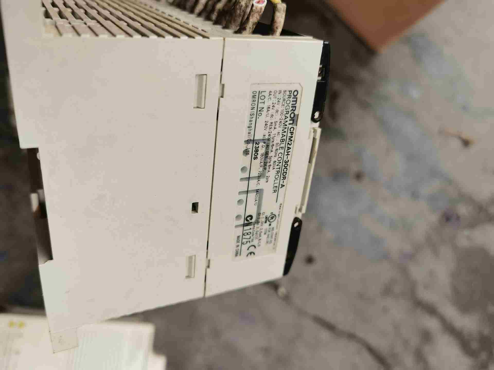 询价拍货 拆机欧姆龙PLC 成色不错 功能包好 A实物拍摄 CPM2H